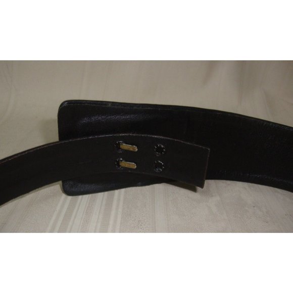 Abbe Creation Leather Cheetah Leopard Belt Vintage - Picture 5 of 6